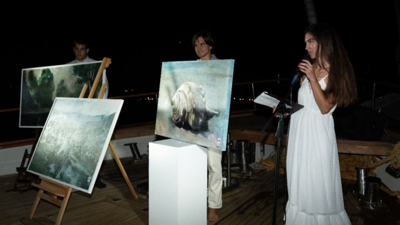 Održana prva ikada Floating Art Exhibition u Crnoj Gori