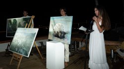 Održana prva ikada Floating Art Exhibition u Crnoj Gori