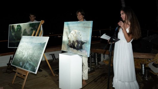 Održana prva ikada Floating Art Exhibition u Crnoj Gori