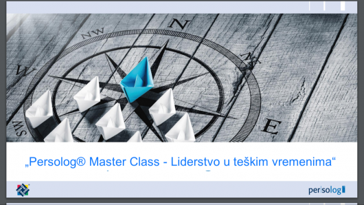 Najava: Master Class - Persolog®: Liderstvo u teškim vremenima u Crnoj Gori