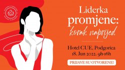Liderka promjene: Grupni koučing za žene 18. juna 2022. u Podgorici